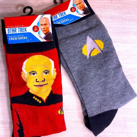 Star Trek 2! pairs of men’s crew socks - Picture 1 of 3
